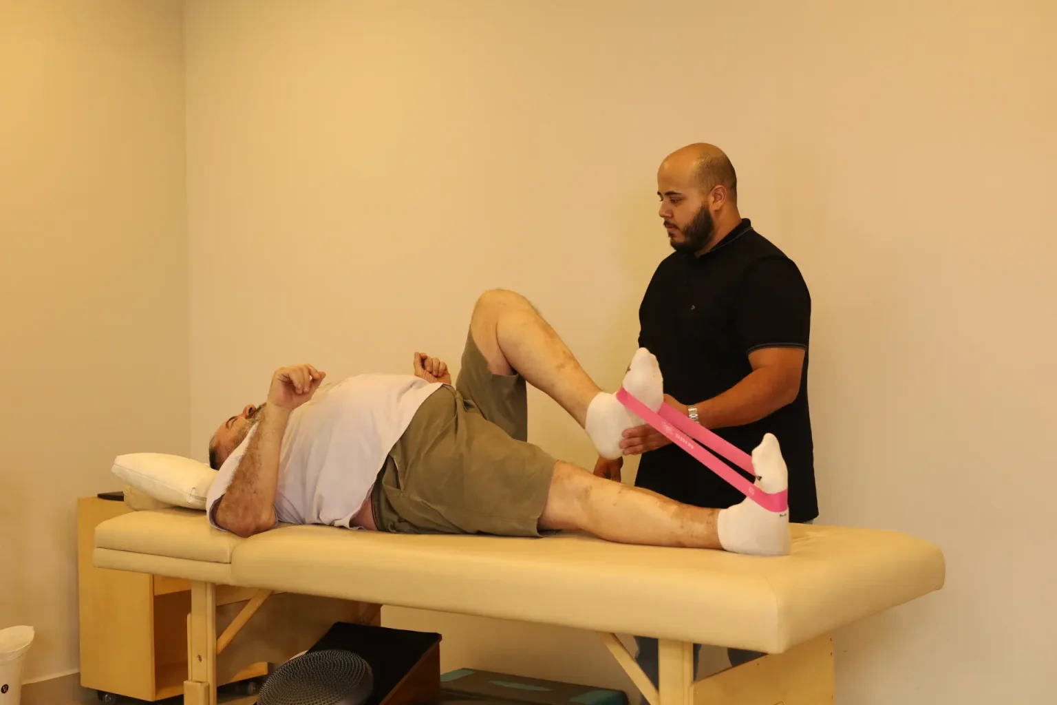 Profissional IFM realizando avaliação